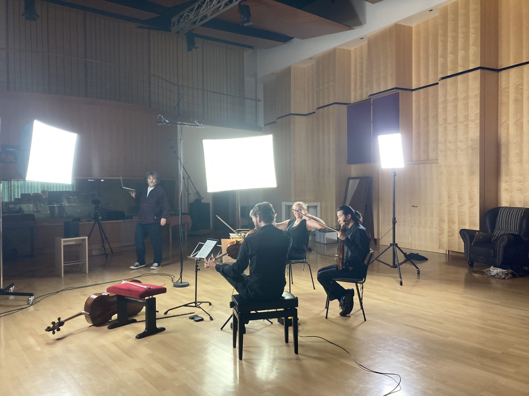 Barbican quartet playing