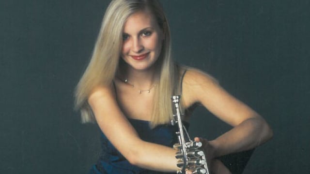 Alison Balsom with trumpet